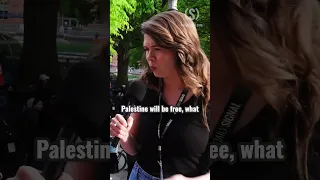 GEORGE WASHINGTON UNIVERSITY: Jewish Student REACTS to Pro-Palestine protestors on her campus