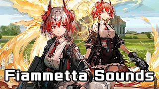 Fiammetta Sounds | Arknights/明日方舟 フィアメッタ効果音集