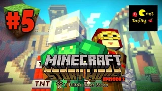 📐 Minecraft: Story Mode Ep2 - Прохождение на русском - Краснокаменск! #5