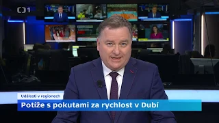 ČT24: Městská policie Dubí zřejmě neoprávněně měřila a vybírala pokuty za rychlost