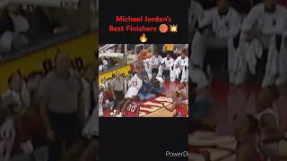 Michael Jordan's Best Finishers 🏀💥🔥#michaeljordan #BESTofNBA #chicagobulls