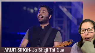 LucieV Reacts to Arijit Singh - Jo Bheji Thi Dua Live