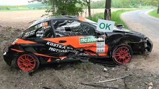 4 TEC2000 Rally Tarmac Masters 2023 Action & Big Crash by RRV