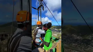 The world’s steepest Zipline! #shorts