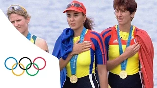 Georgeta Damian's first Olympic Gold - Coxless Pair Sydney 2000