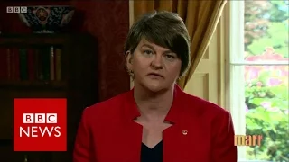 DUP FM: NI peace process 'not based on the EU' - BBC News