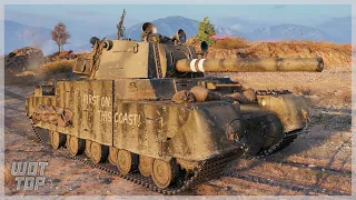 Type 5 Heavy - 10.8K Damage 8 Kills - World of Tanks