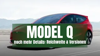 TESLA Model Q: Weitere Details zum Elektroauto für 25.000 Dollar
