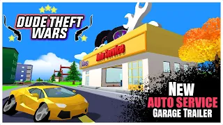 Dude Theft Wars : Open world Sandbox Simulator | New Garage Update Trailer