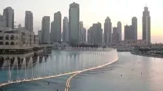 Burj Khalifa/Dubai Mall - Time To Say Goodbye - The Fountain