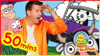 Old MacDonald Had A Farm Part 2 and More! | Wheels On the Bus & Other Nursery Rhymes