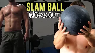 10-Minute Follow Along SLAM Ball Workout (Total Body Killer!)