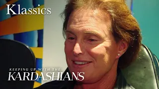 Bruce Jenner Gets His Ears Pierced With Rob's Help | KUWTK | E!