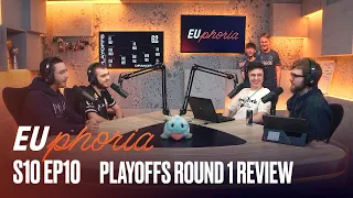 Playoffs Round 1 Review (ft. Flakked & BrokenBlade) | EUphoria | 2022 LEC Summer S10 EP10