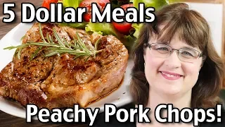 Peach Pork Chops - 5 Steps to Quick and EASY Meals To Cook!