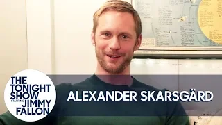 Alexander Skarsgård Fought a Dragon that Knows Witchcraft