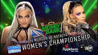 WWE 2K22 MONEY IN THE BANK LIV MORGAN VS NATALYA - SMACKDOWN WOMEN’S CHAMPIONSHIP