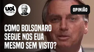 Como Jair Bolsonaro segue nos EUA mesmo sem visto? Maierovitch: 'Significa fuga das investigações'
