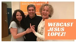 Webcast (Frankfurter Ring) mit dem Geistheiler Jesus Lopez