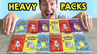 Opening ALL HEAVY Vintage Pokémon Packs!