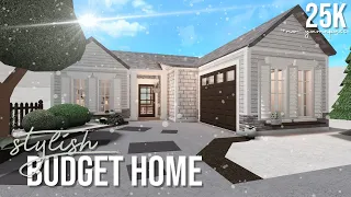 Bloxburg | Stylish Budget Home (NO GAMEPASS) | 25k | Speedbuild