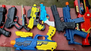 Hacker Weapon Box! Explosives and Dangerous Toy Guns Sharp Karambit Knives - Box of Toy Guns