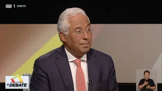 Siga o debate entre António Costa e Catarina Martins na RTP1