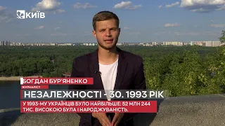 Гіперінфляція, Біле братство, забудова Осокорків: 1993 рік #Незалежності30