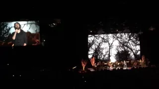 Josh Groban performing "Children Will Listen/Not While I'm Around in Denver 8/19/2016