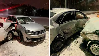 В Воронеже автоледи с 7-м ребенком в машине  устроила ДТП