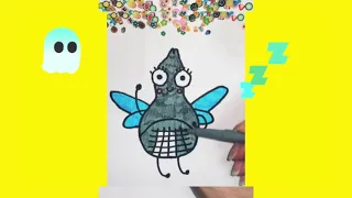 Как нарисовать Муху # Просто рисуем How to draw a fly