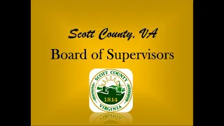 Scott County Board of Supervisors- May  2024