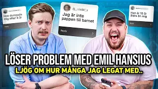 ”LJÖG OM ANTAL LIGG” - Löser problem med Emil Hansius