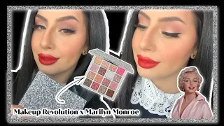 ICONIC Old Hollywood Glamour Makeup Tutorial | Makeup Revolution x Marilyn Monroe 💋
