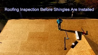 Roof Inspection Demonstration Using a Drone