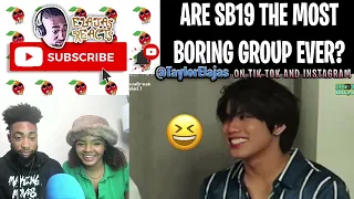 Are SB19 the Most Boring Group Ever? | SB19 Funny moments I think about a lot! 😆😆 | ELAJAS REACTS