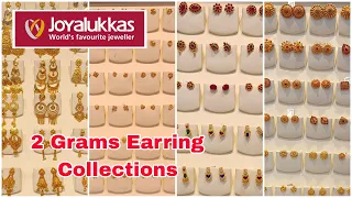 Joyalukkas Gold Earring Collections | Fancy Earrings | Kerala | DailyWear Earring Collections