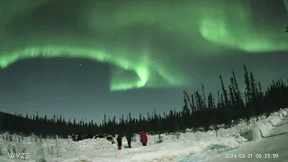 Fairbanks Northern Lights Tour: lights exploding! March 21, 2024