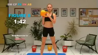 FAT  LOSS  3 Minute CARDIO and AB Workout with Kettlebell - CARDIO MACHINE © ® 2007