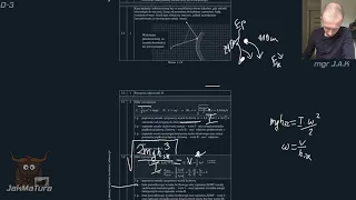 Matura 2017 (Czerwiec) Zadanie 3: Trzy i pół salta Awerbacha w pozycji kucznej | Matura Rozszerzona