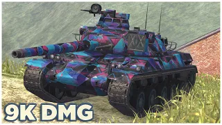 AMX 30 B • 9К УРОНА • 5 ФРАГОВ • WoT Blitz