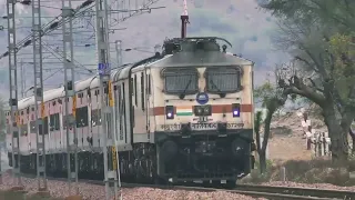 #short#virall#wap7loco #Howrah rajdhani express #at a speed of 140kmph#like