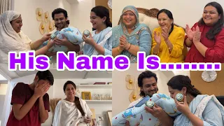 Sharing Our Baby Boy’s Name With You All | Shoaib Ibrahim | Vlog