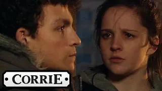 Coronation Street - Amy and Simon are Caught Discussing Her Baby