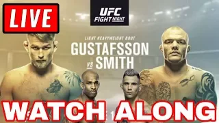 UFC STOCKHOLM LIVE STREAM - GUSTAFSSON vs SMITH - Fight Night 153 Full Show Live Reaction