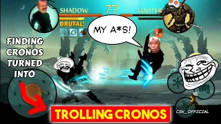 Trolling Cronos | Trolling Looters | CSK OFFICIAL | Shadow Fight 2