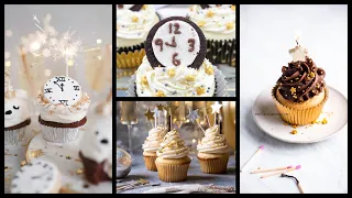 Home Baked New Year Cupcakes Decoration / Latest Cakes Decorative Ideas For 2021