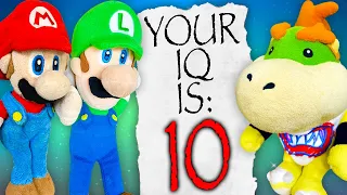 Mario, Luigi, & Bowser Jr Take IQ Tests [UNRELEASED]