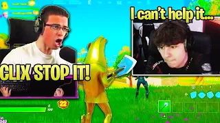 Nick Eh 30 *RAGE* when CLIX KEEPS CURSING on STREAM! (Fortnite)