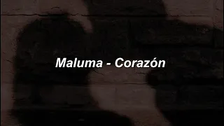 Maluma - Corazón ft. Nego do Borel 💔|| LETRA